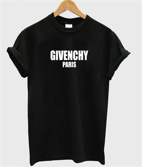 camiseta givenchy paris hombre|T.